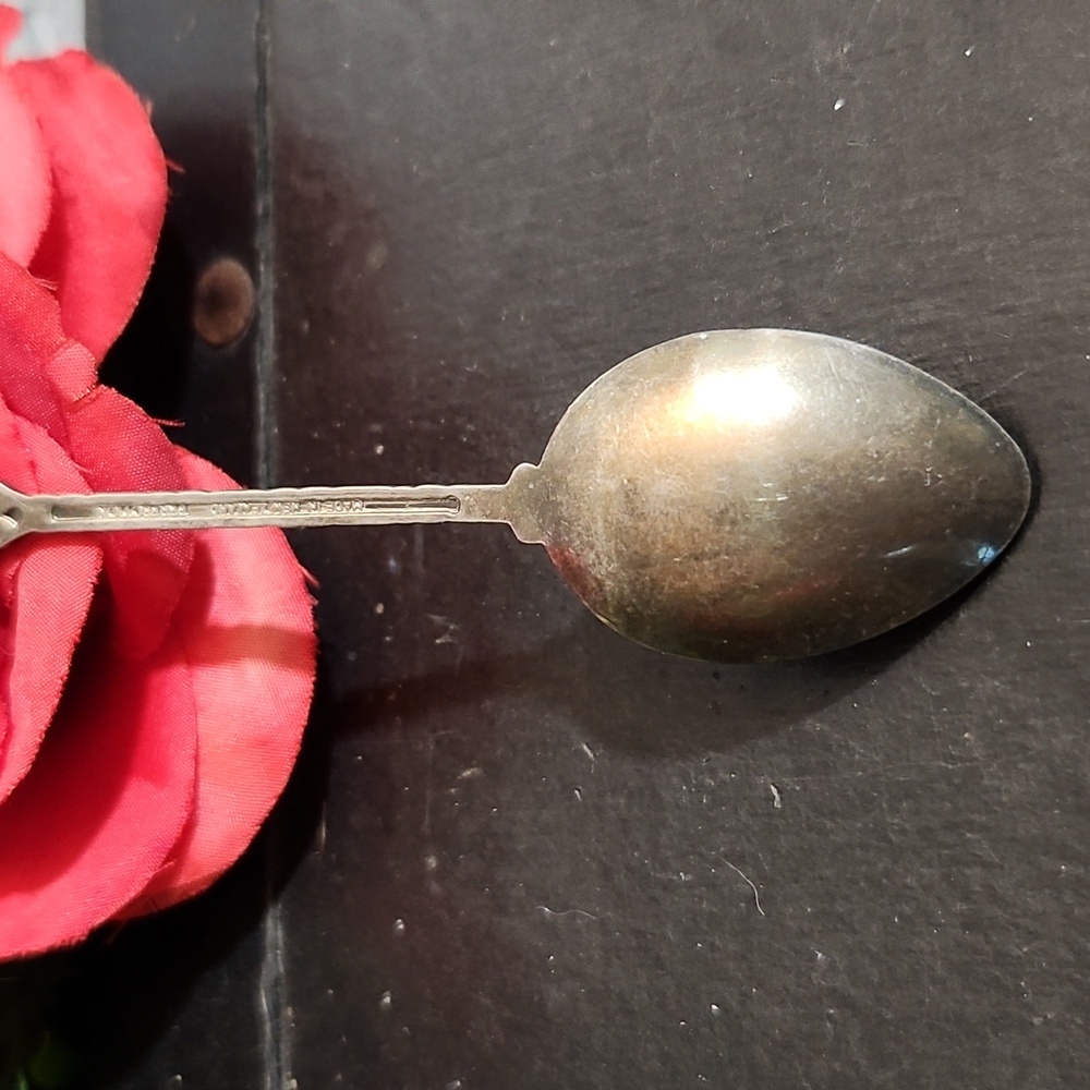 BORA BORA Tahiti Souvenir Spoon Silver Plated - Picture 7 of 9